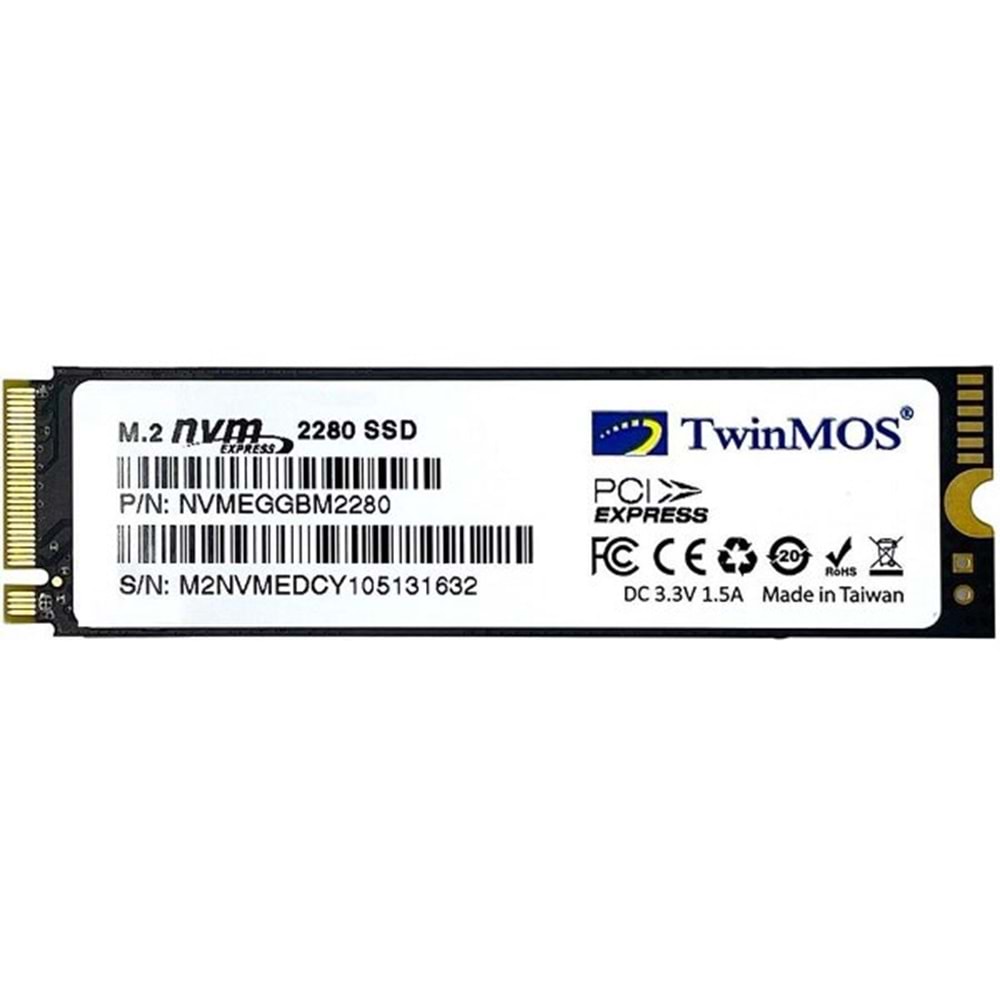 TWINMOS NVME M2 SSD 256 GB