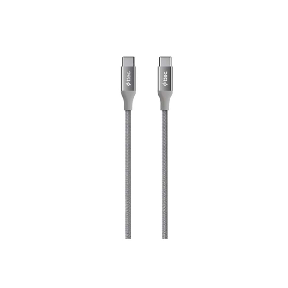 TTEC TYPE-C TO TYPE-C 100W ALUMI CABLE
