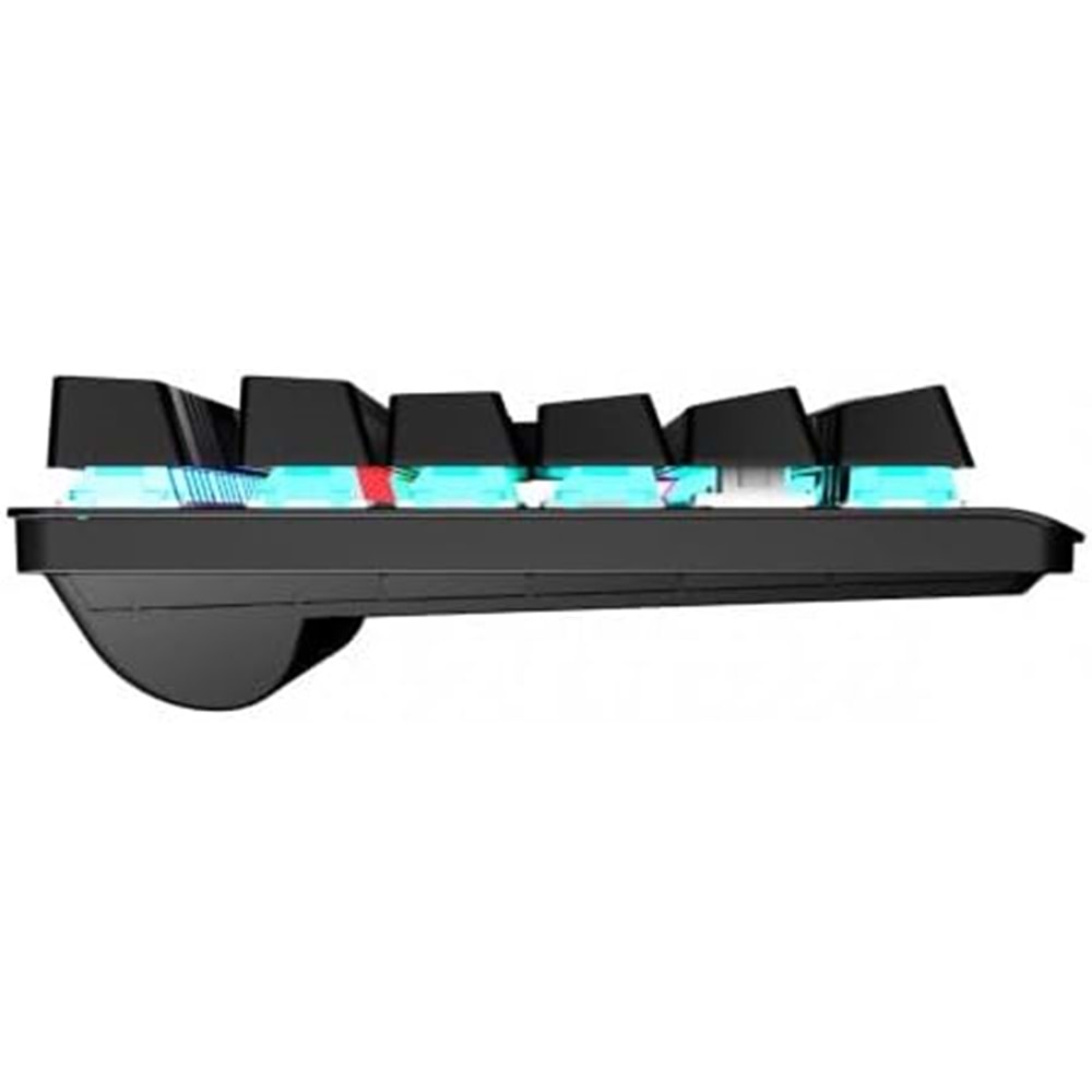 GAMEPOWER EVA 3 RED SWITCH 88 TUŞ RAINBOW MEKANİK GAMING OYUNCU KLAVYE