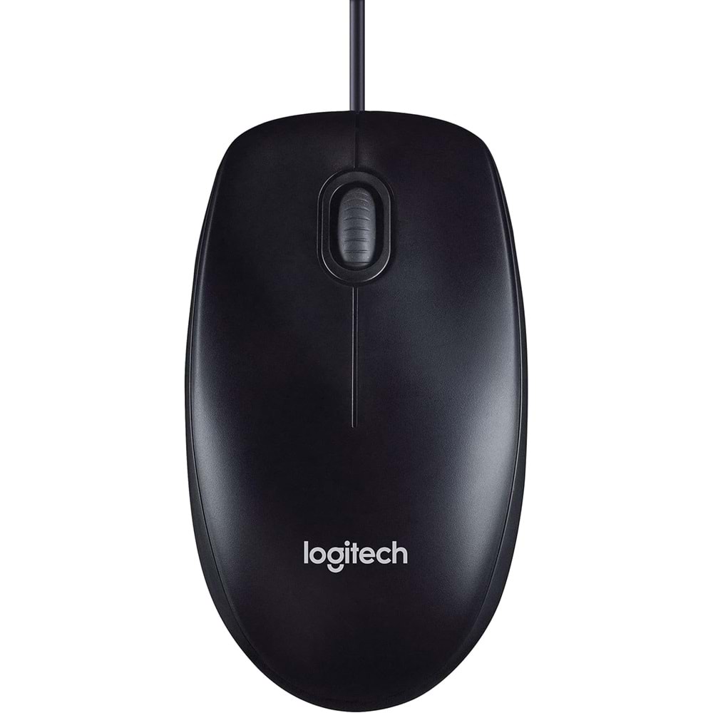 LOGITECH M100 WIRED MOUSE BLACK