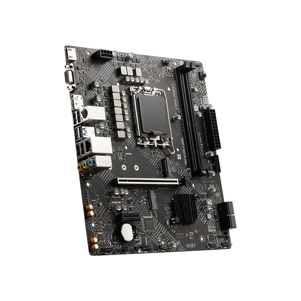 MSI PRO H610M DDR4 3200 MHZ mATX 1700 PIN