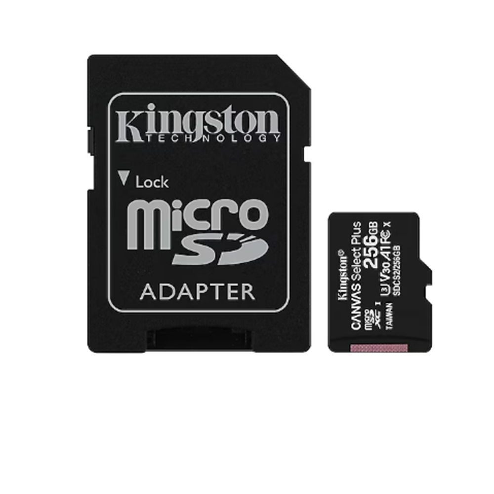 KINGSTON 256 GB MICRO SD CANVAS GO PLUS