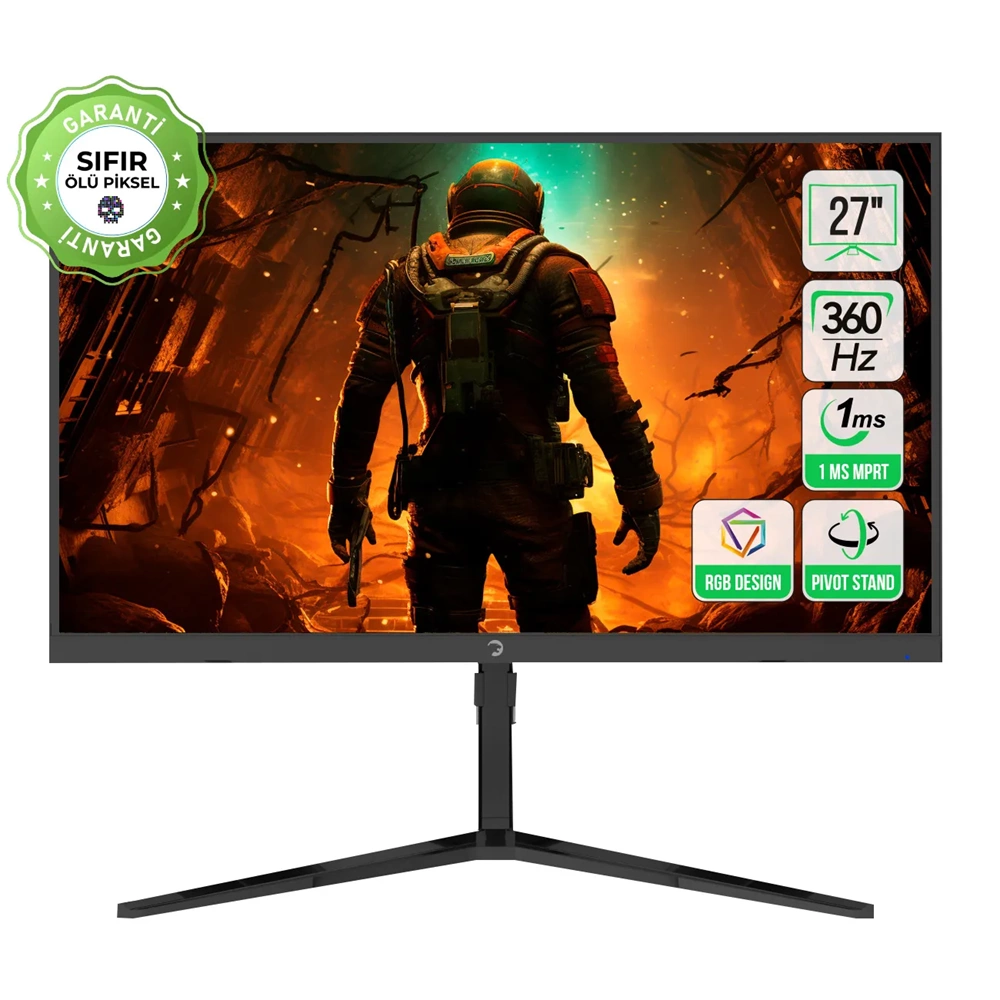 27 GAMEPOWER RAPID FLAT 360Hz 1MS IPS FHD RGB PIVOT SPEAKER MONITOR