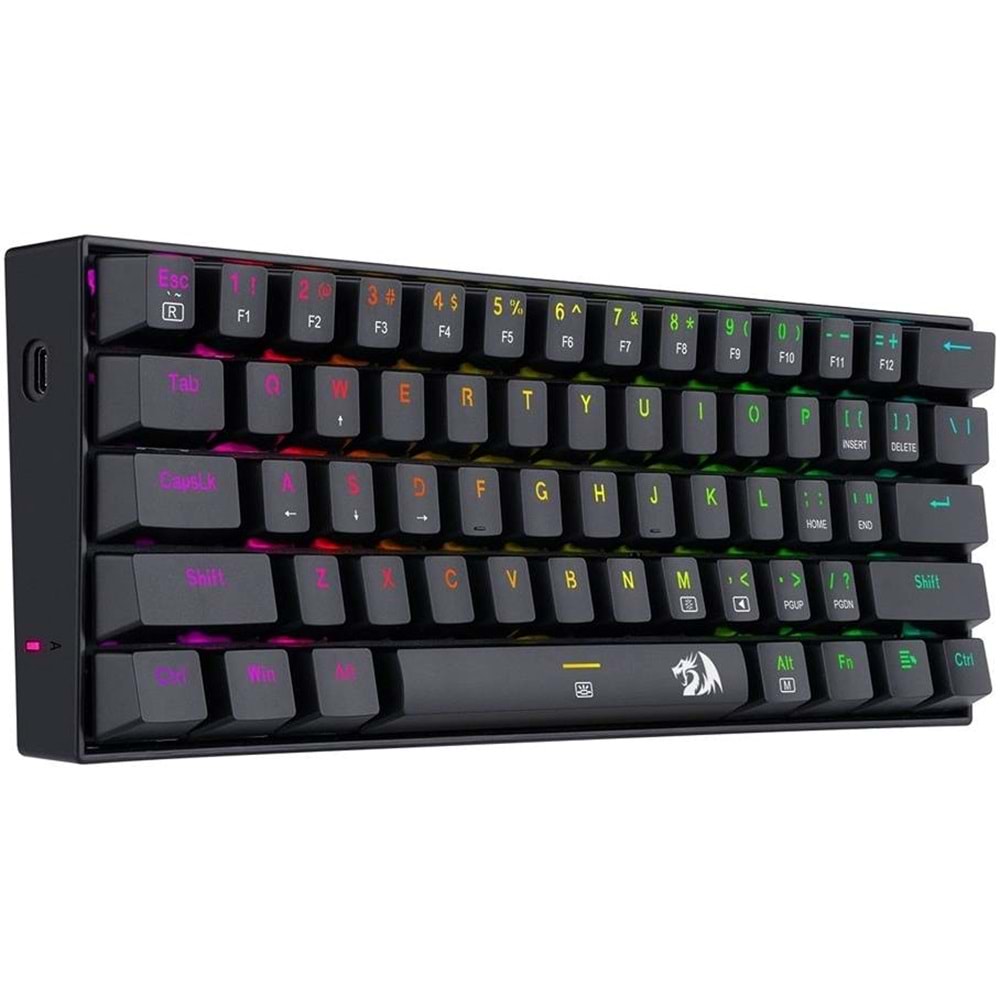 REDRAGON K630 BLUE SWITCH RGB MEKANİK GAMING OYUNCU KLAVYE