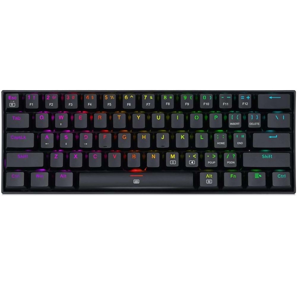 REDRAGON K630 BLUE SWITCH RGB MEKANİK GAMING OYUNCU KLAVYE