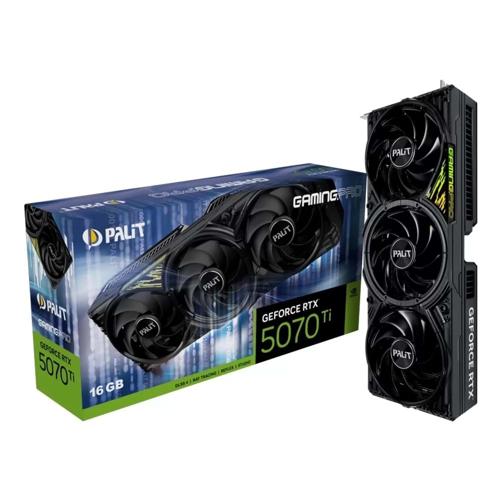 PALIT RTX5070TI GAMING PRO-S OC 16 GB 256Bit GDDR7 EKRAN KARTI