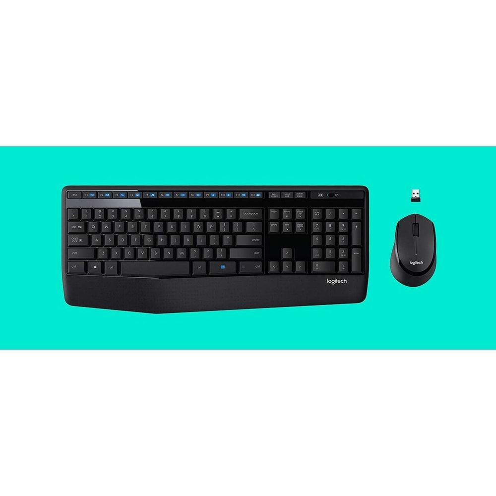 LOGITECH MK345 KLAVYE MOUSE SET KABLOSUZ SİYAH 920-006514