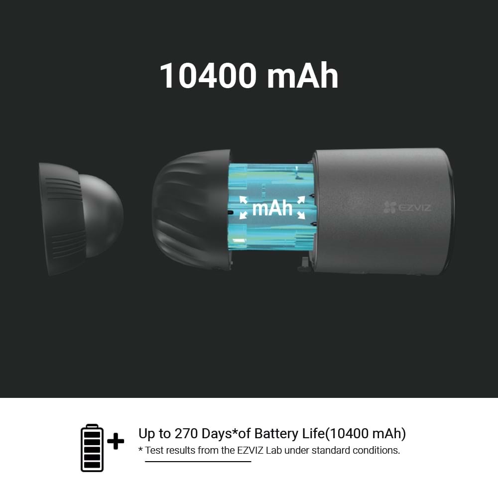 EZVIZ EB3-2K SMART HOME BATTERY CAMERA WIFI