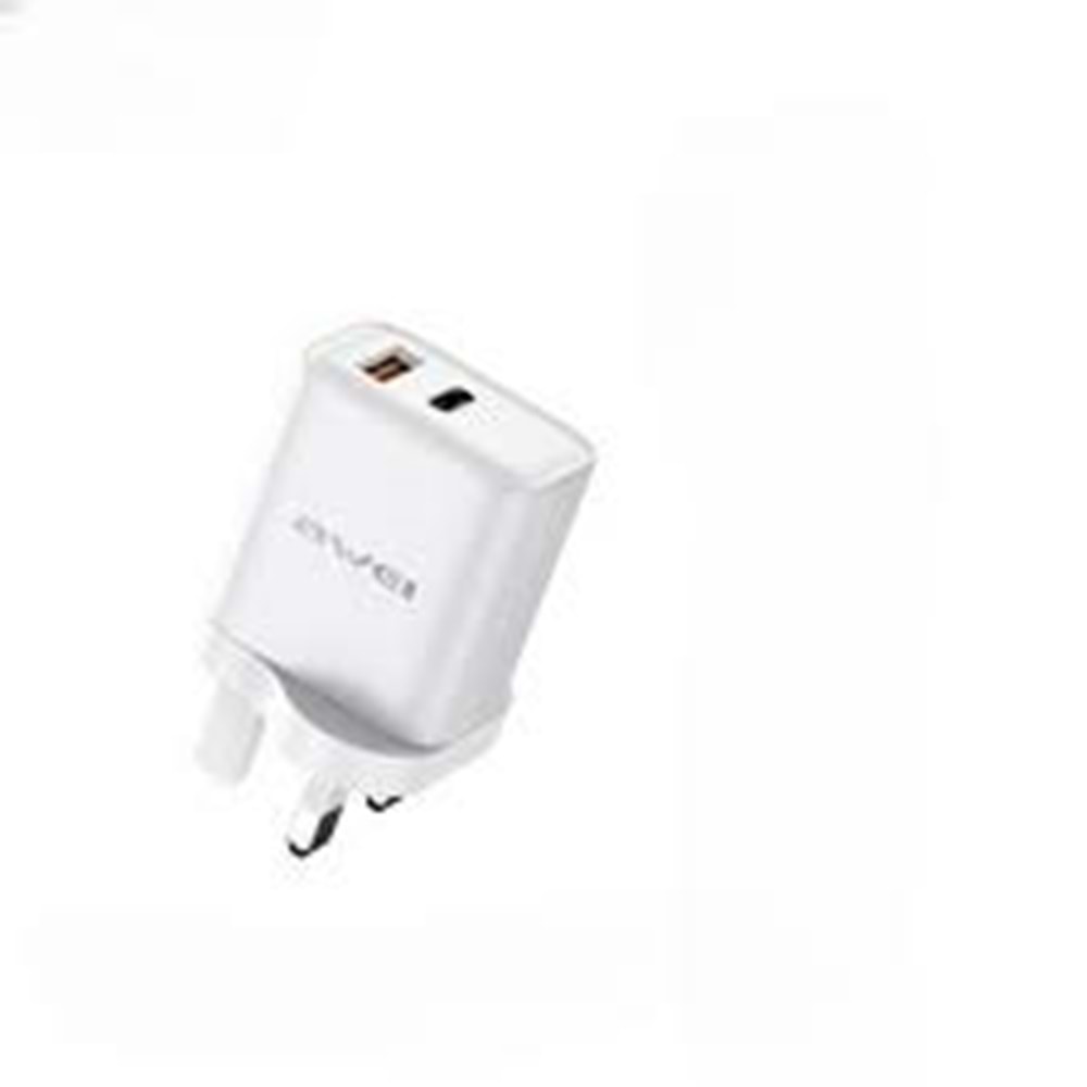 AWEI DUAL OUTPUT 22.5 W FAST CHARGING KIT TYPE-C