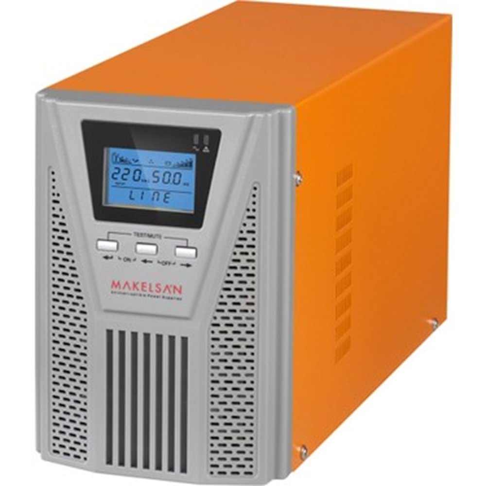MAKELSAN POWERPACK SE 1KVA/900W (1F/1F) 4-8DK 2X 12V/7AH) UPS
