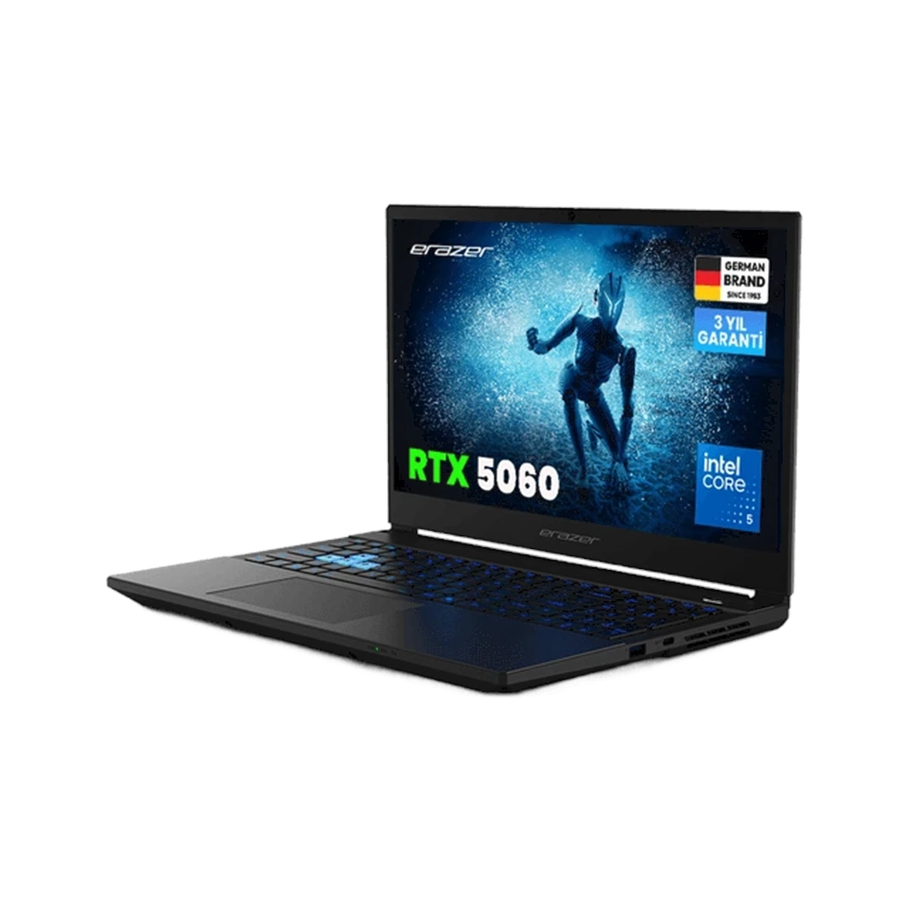 ERAZER DEPUTY 15 MD62764 CORE 5-210H 16GB RAM 1TB SSD RTX 5060 EKRAN KARTI 15.6