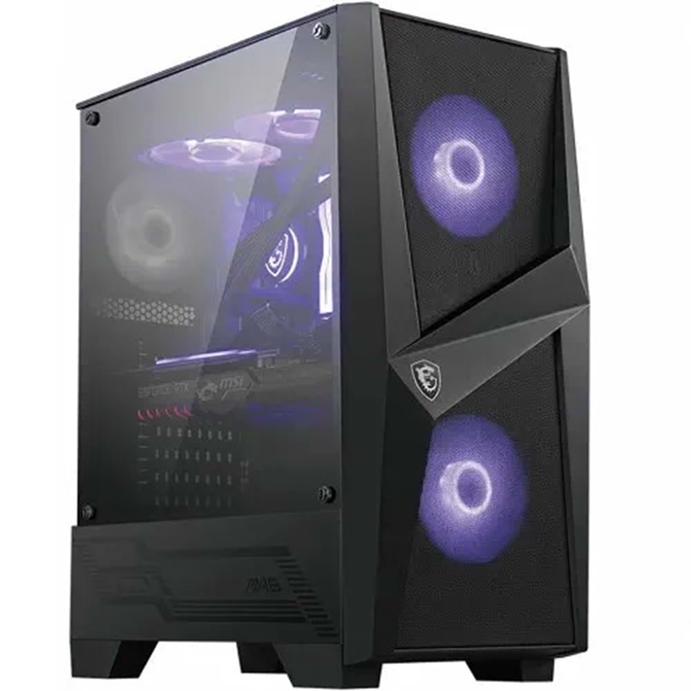 MSI MAG FORCE 100M TAMPERLİ CAM ATX GAMING KASA