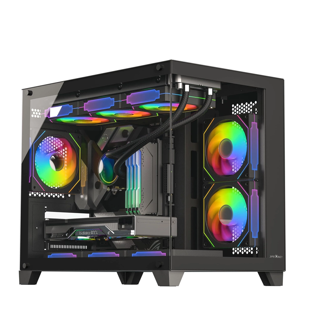 LANSMAN GAMING PC RYZEN5-7500F 16 GB DDR5 RAM 16GB RX9060XT 512GB SSD 750W
