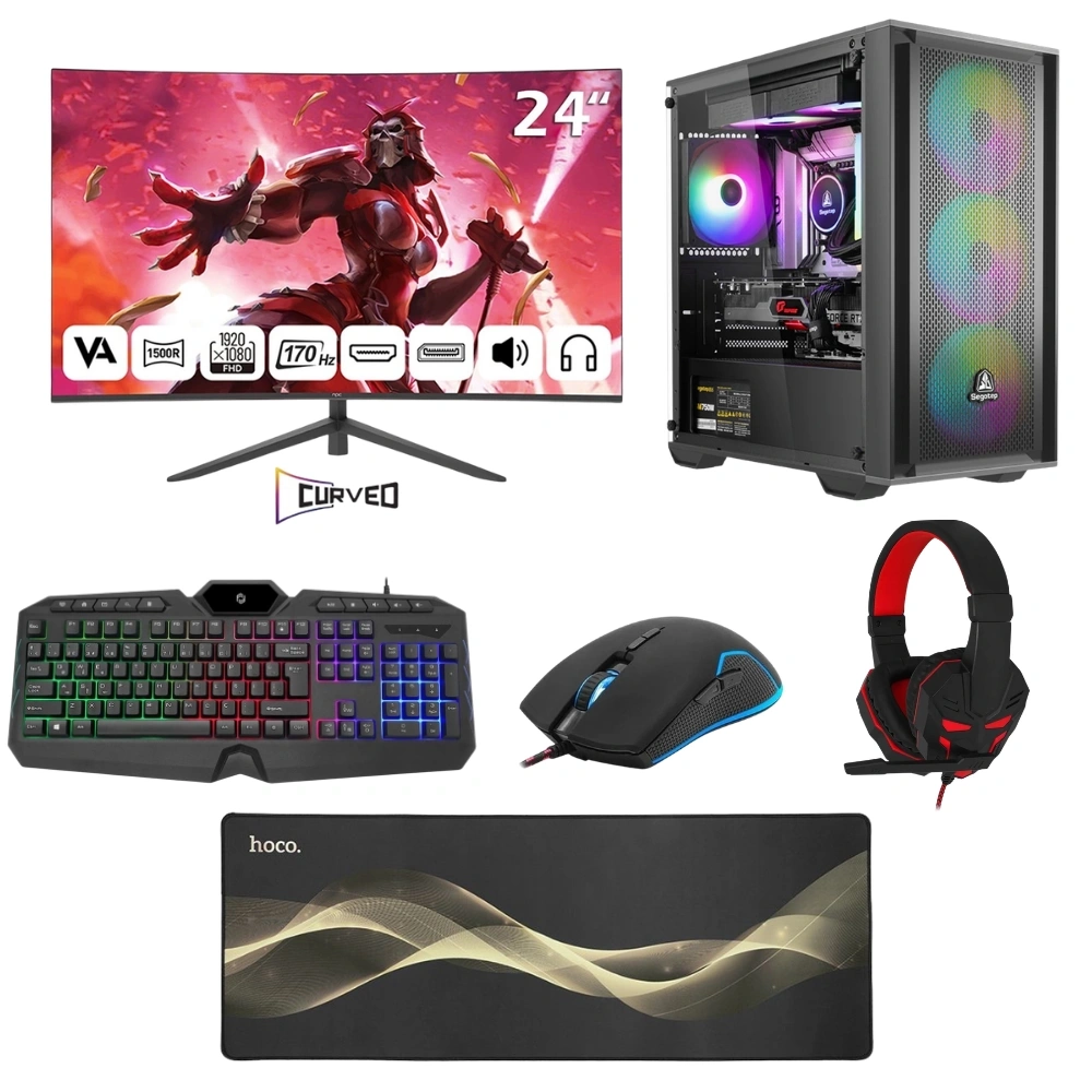 LANSMAN GAMING BUNDLE INTEL i5-14400F 16 GB DDR4 RAM 512 GB NVME SSD RTX 5060 650W