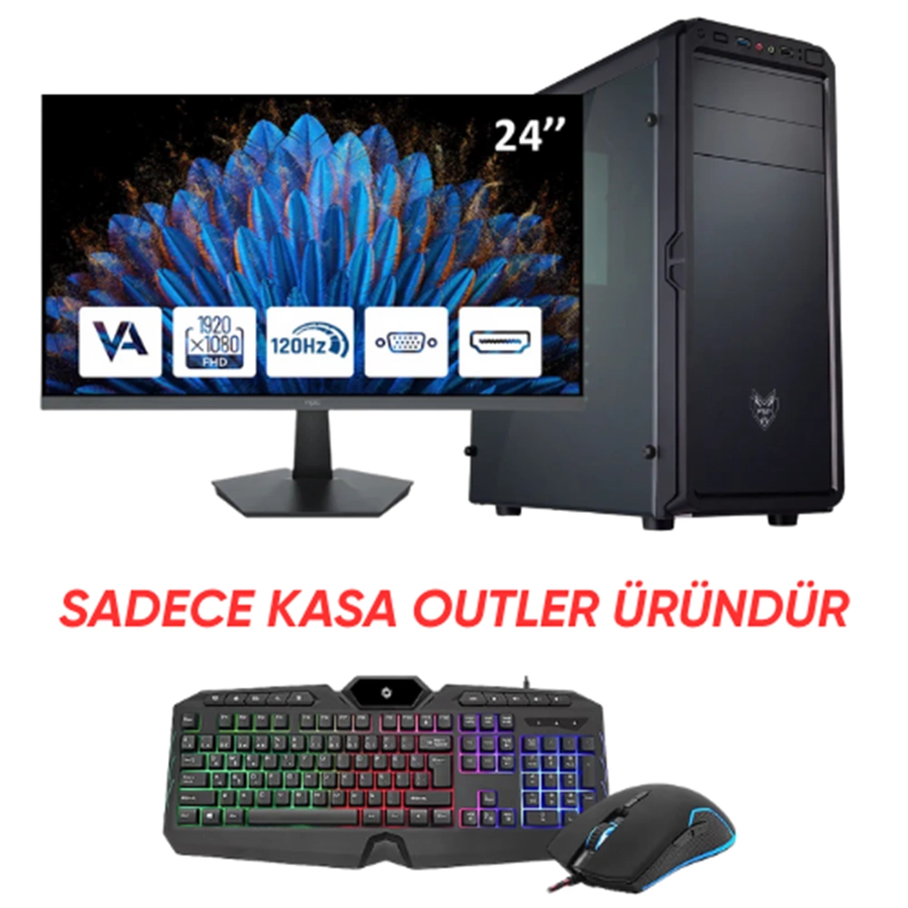 OUTLET INTEL i5-9400F 16 GB RAM-256 GB NVMe SSD-6 GB GTX 1660Ti - GAMING EKİPMAN