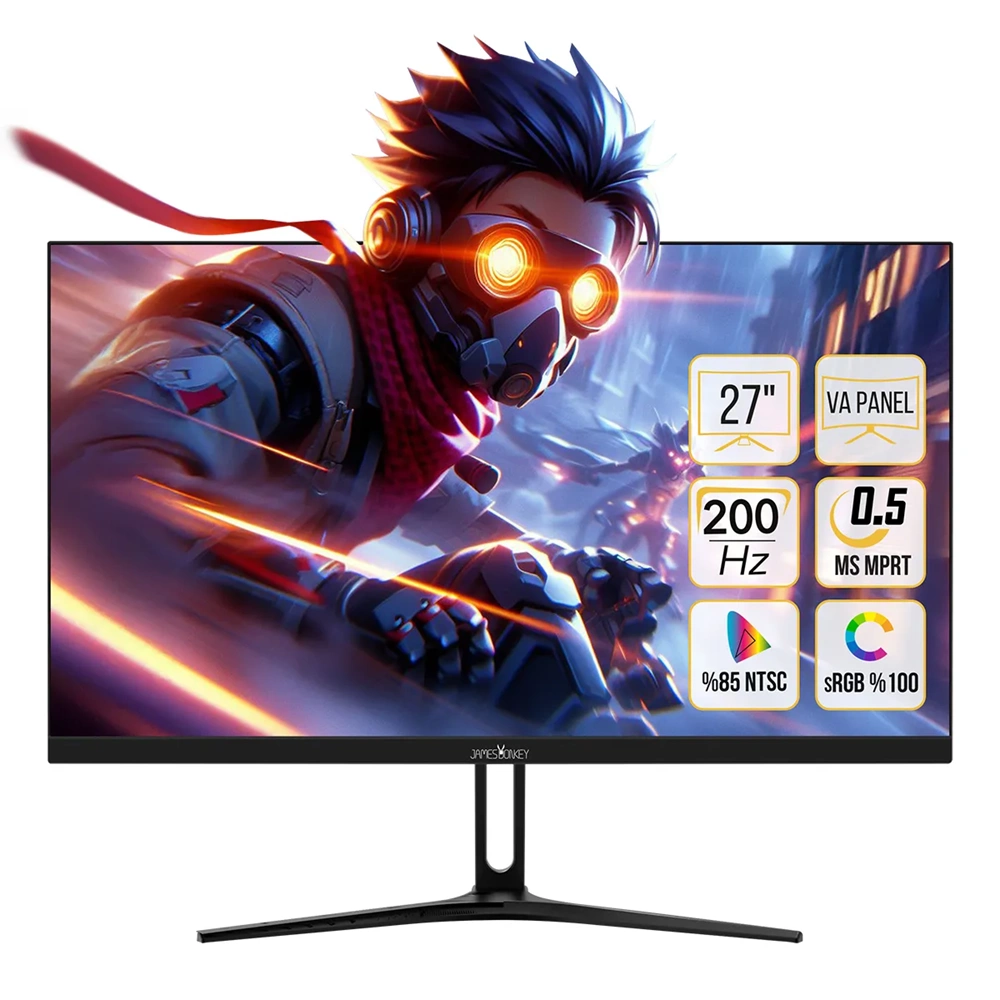 James Donkey Epic E20 27 INC 200Hz 0.5Ms FHD VA Panel Oyuncu Monitör