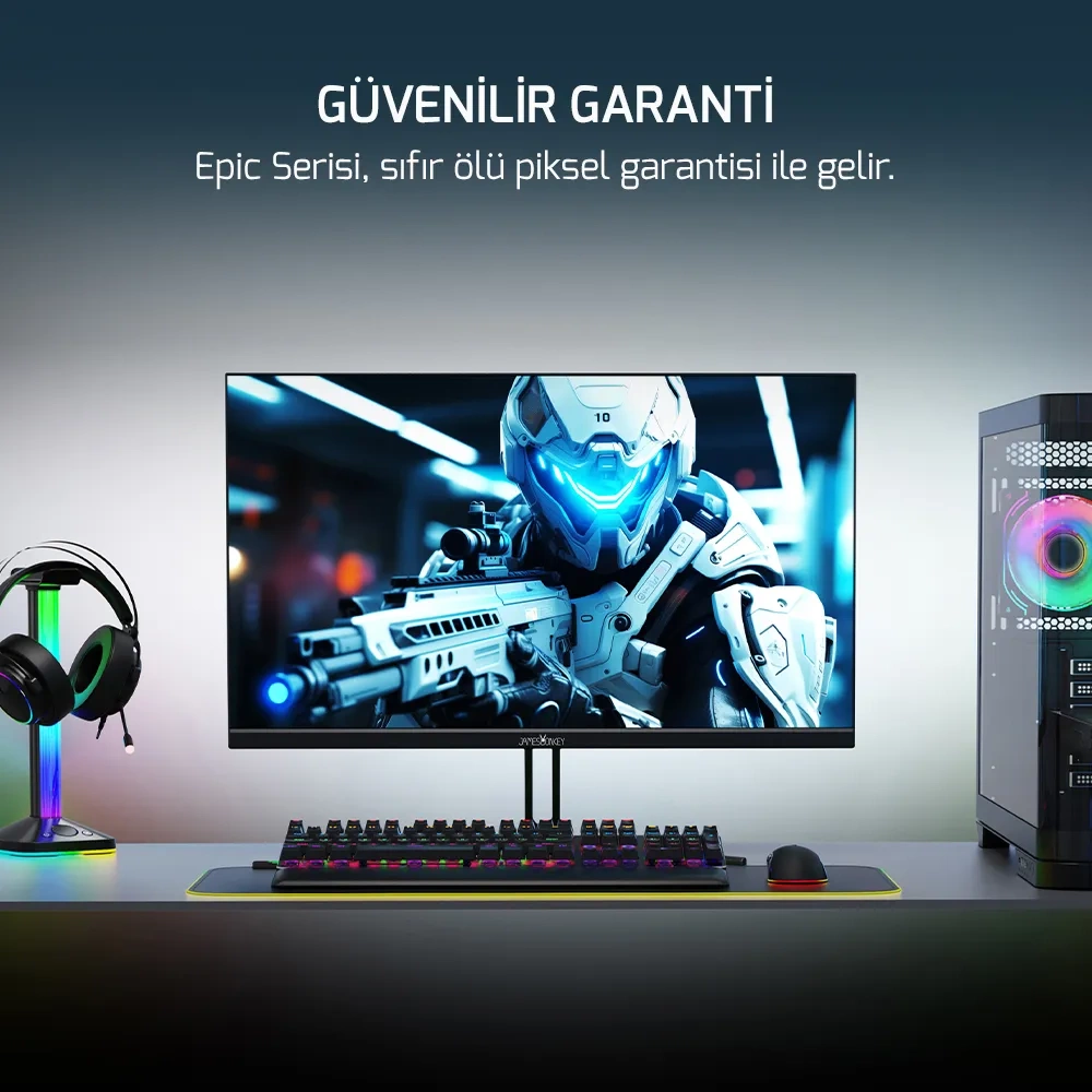 James Donkey Epic E20 27 INC 200Hz 0.5Ms FHD VA Panel Oyuncu Monitör