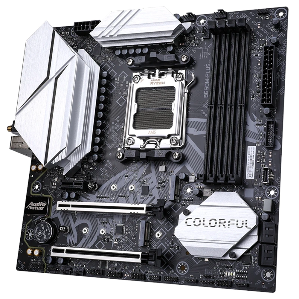 COLORFUL BATTLE-AX B650M-PLUS WiFi V15 DDR5 6800MHz mATX AM5 Anakart