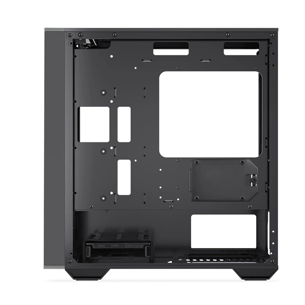 SEGOTEP Gank 240-S Siyah 650W 80+ Midi Tower Kasa (ARGB Fan)