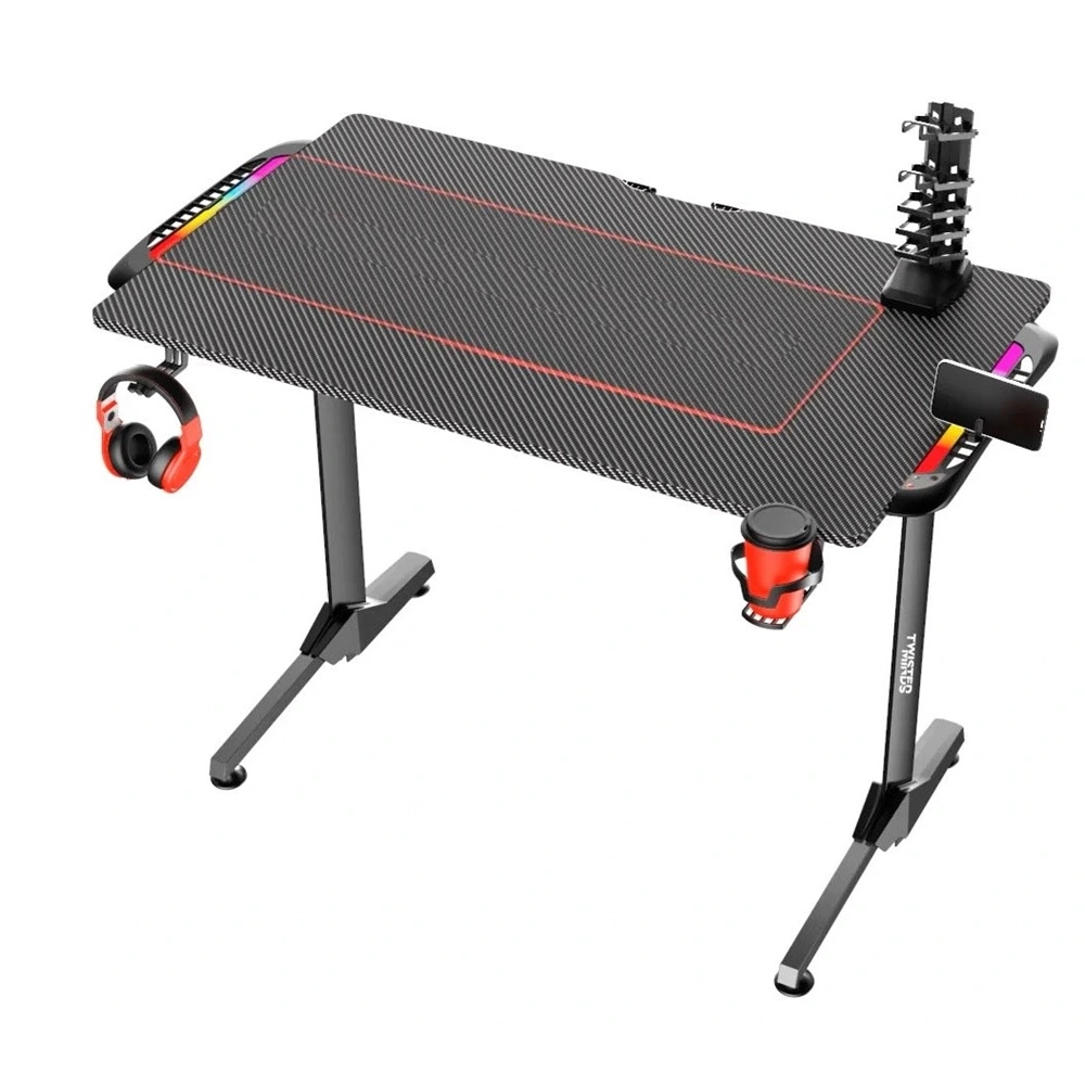 Twisted Minds T Design RGB Karbon Fiber RGB Gaming Oyuncu Masası