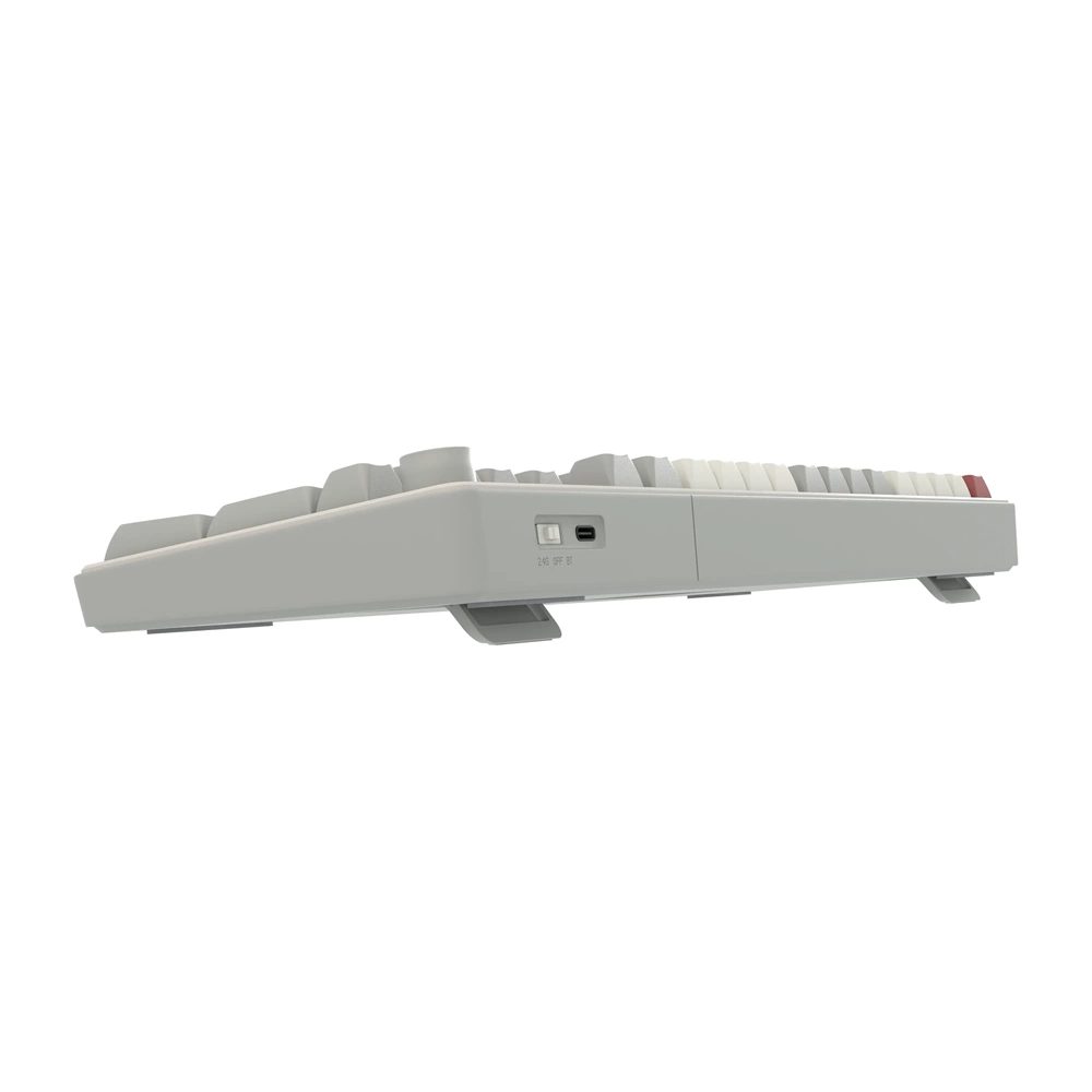HAWK HK258RK GAMING HK258 MEMBRANE LCD RGB KABLOSUZ/BLUETOOTH KIRMIZI HAKİ FULL TÜRKÇE GAMING KLAVYE