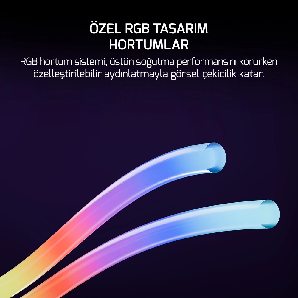 GAMEPOWER SKADI SQUARE 360 ARGB BEYAZ SIVI SOĞUTMA
