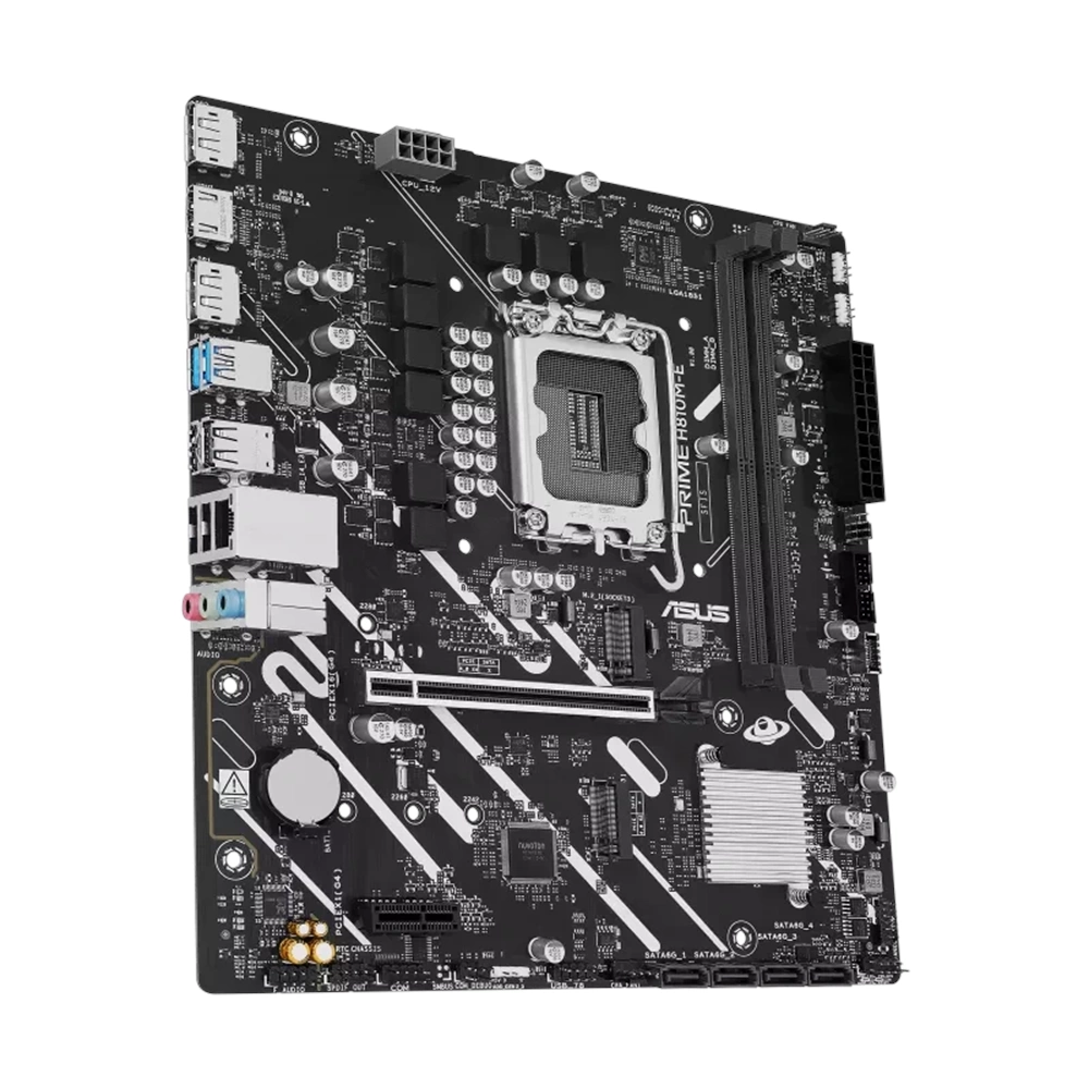 ASUS PRIME H810M-E-CSM Intel 1851p DDR5 6400 HDMI DP 2xM2 mATX Anakart
