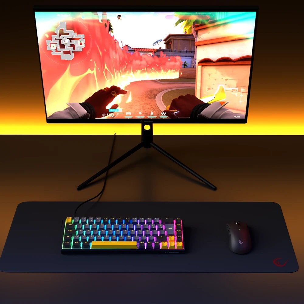 Rampage Kaisel Gasket Manyetik 8000Hz RGB Rapid Trigger Oyuncu Klavyesi