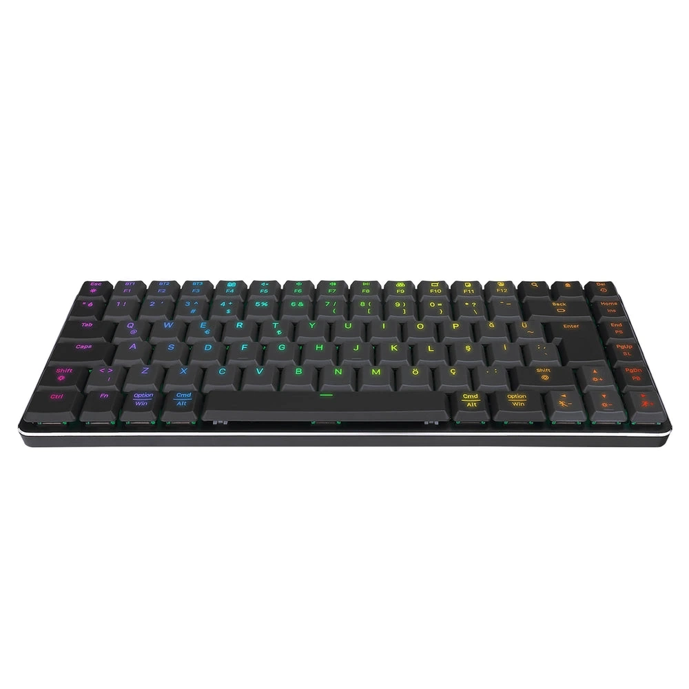 Rampage W-Granite Low Profile Mekanik Siyah Kablosuz Gaming Oyuncu Klavyesi