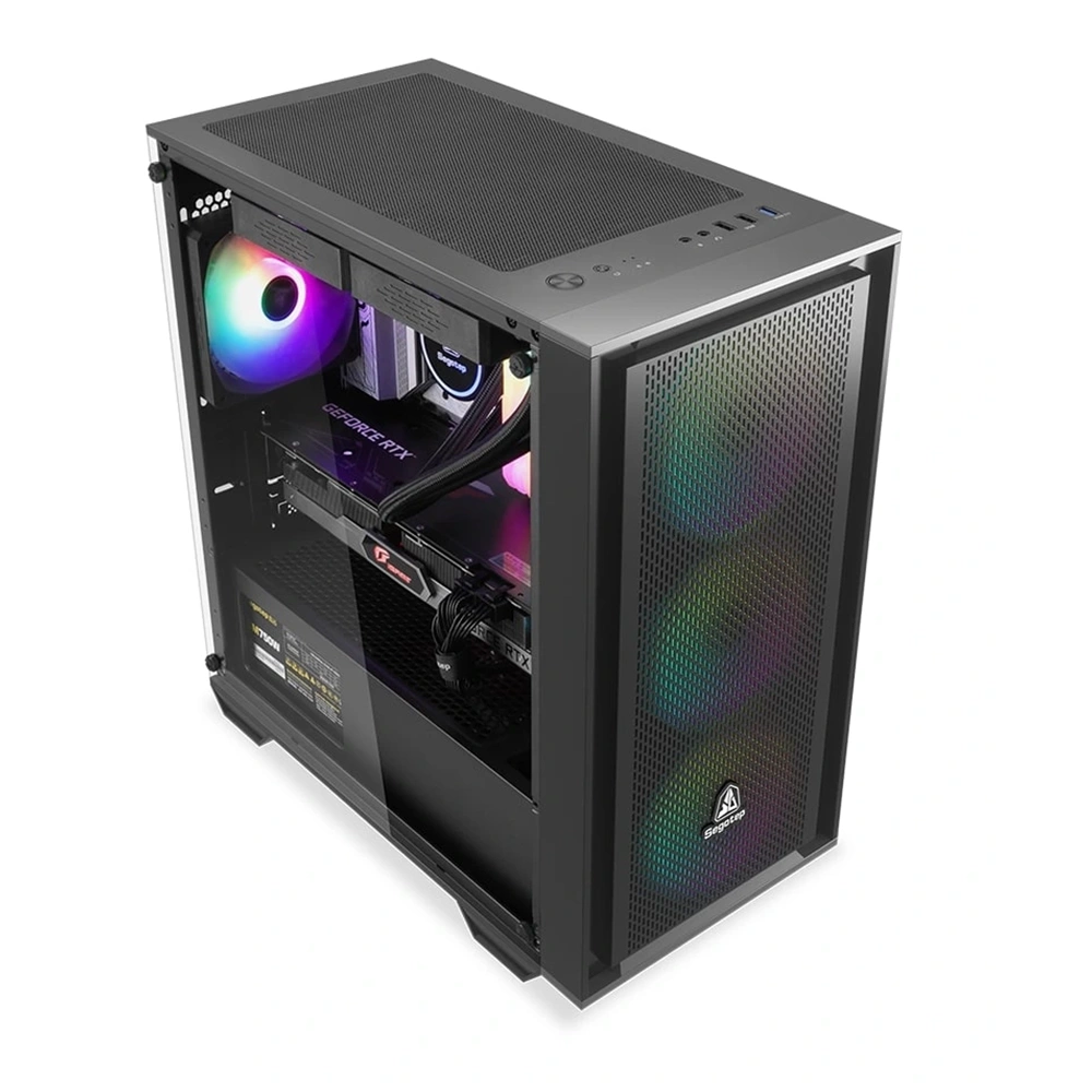 LANSMAN GAMING PC INTEL i5-14400F 16 GB DDR5 RAM 1 TB NVME SSD NVIDIA RTX 5060 H610 ANAKART 650W 80+