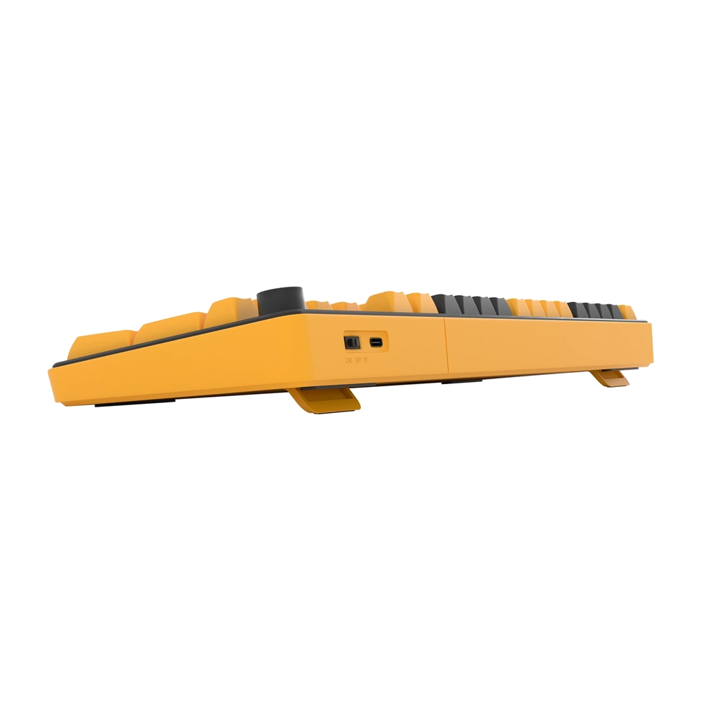 HAWK GAMING HK258CY KABLOSUZ SARI SIYAH KLAVYE