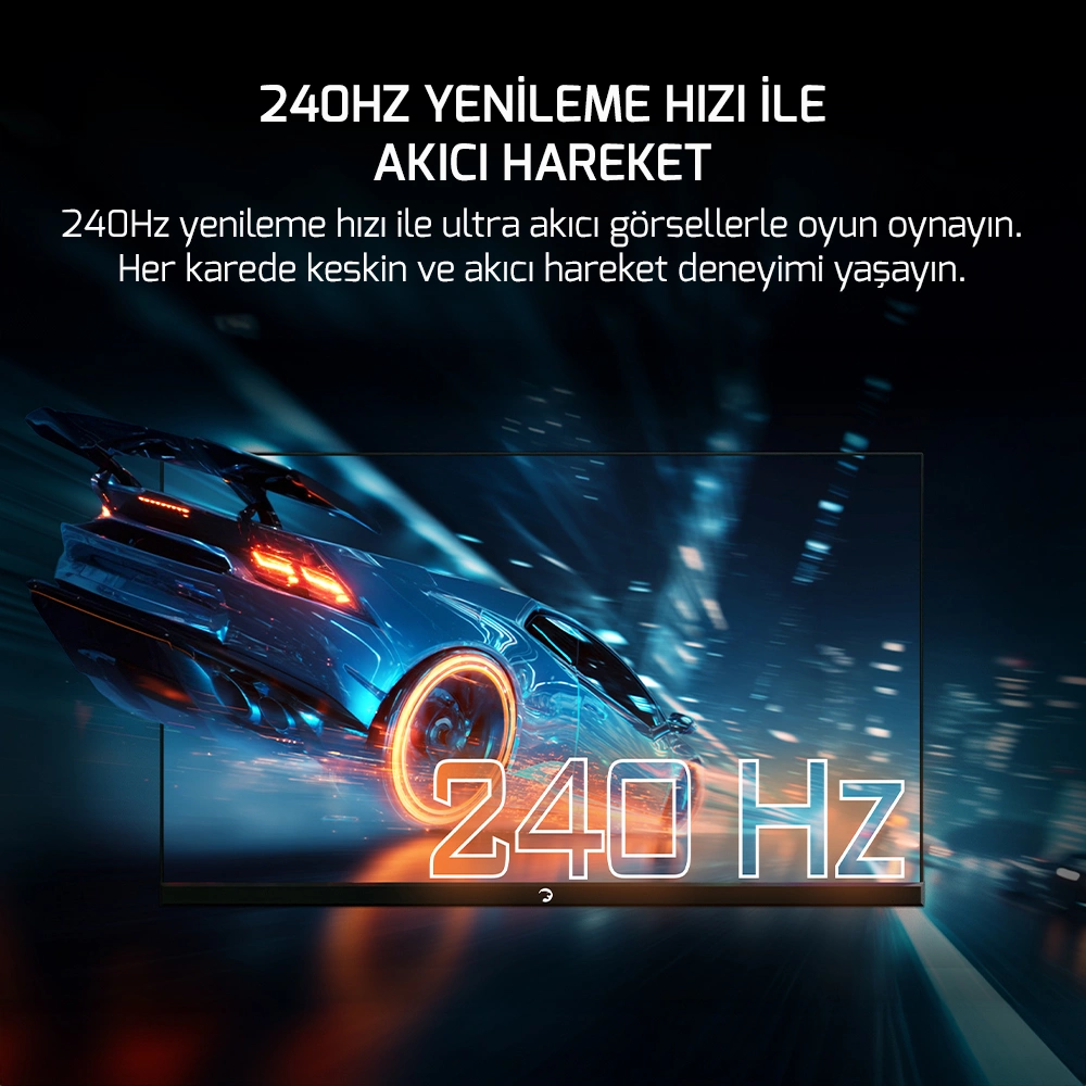 GAMEPOWER SONIC V40 27'' 240Hz 0.5Ms Fast IPS Fhd RGB Gaming Monitör