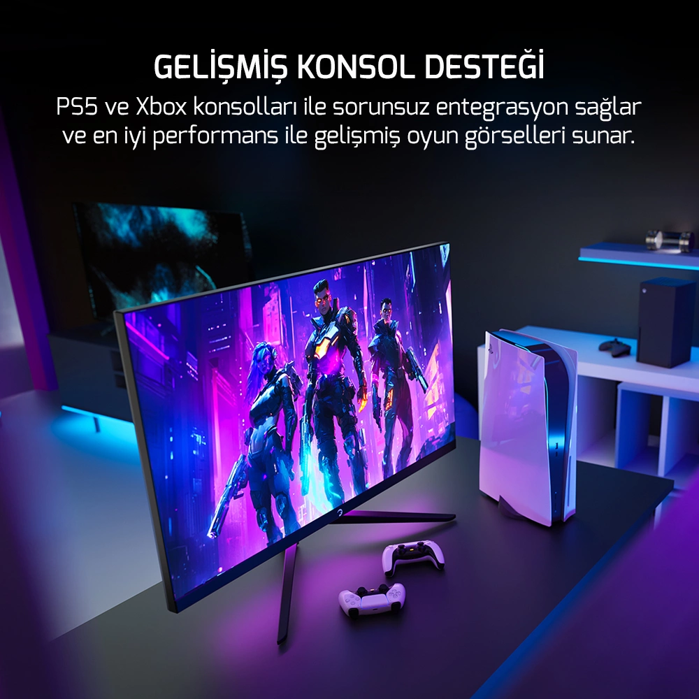 GAMEPOWER SONIC V40 27'' 240Hz 0.5Ms Fast IPS Fhd RGB Gaming Monitör