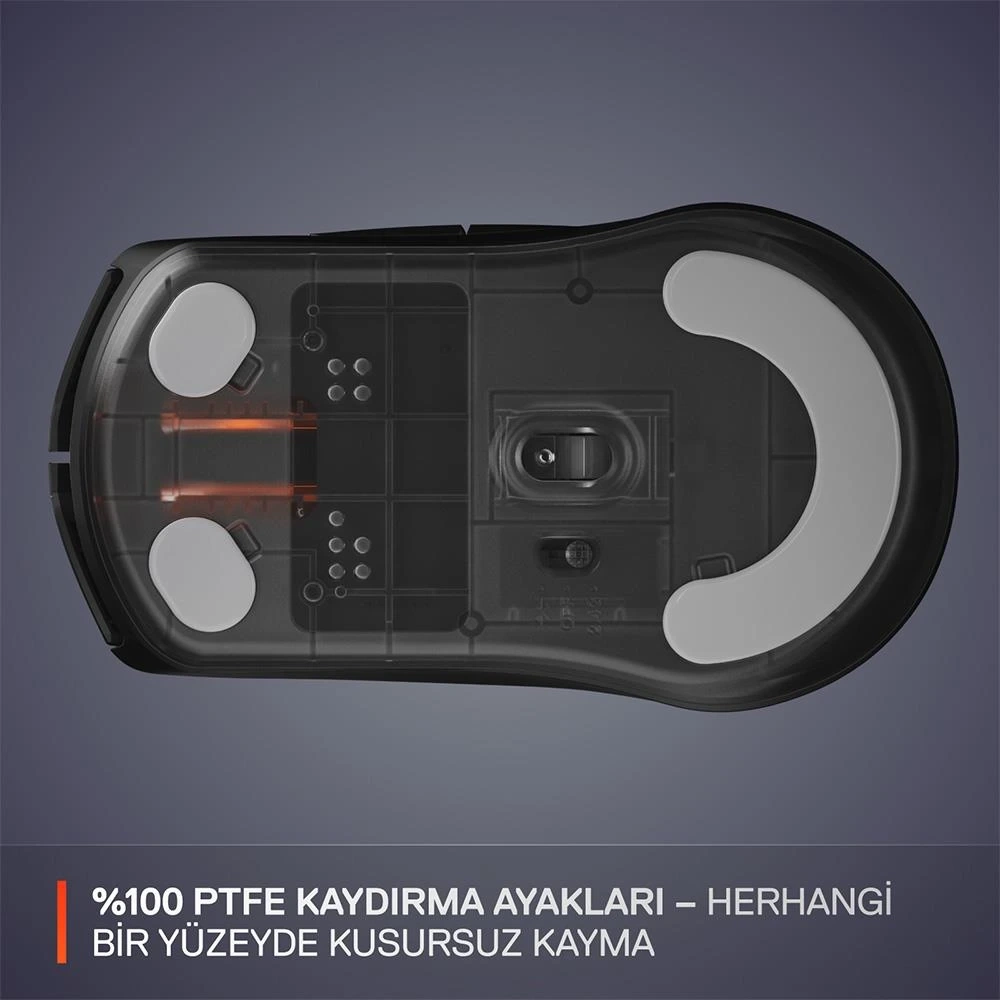 STEELSERIES RIVAL 3 WIRELESS GEN 2 SIYAH KABLOSUZ MOUSE