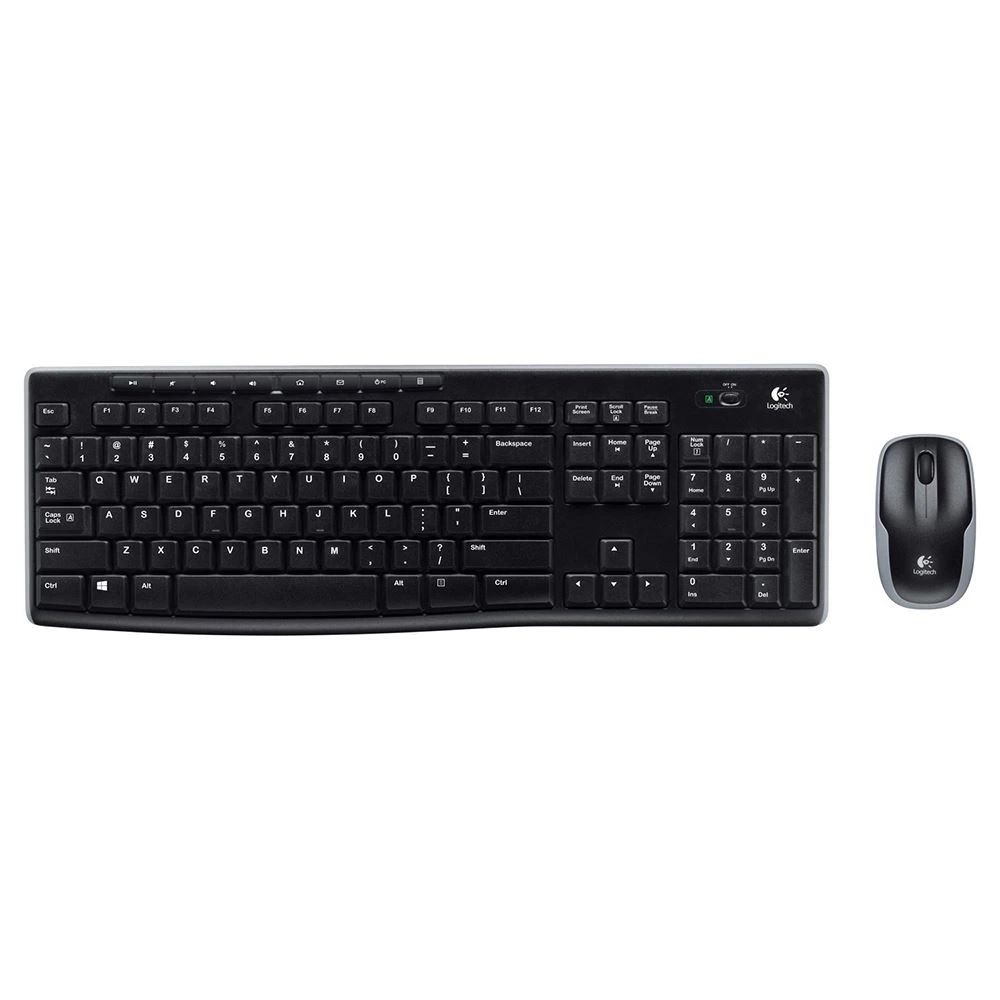 LOGITECH MK270 KABLOSUZ SET USB SİYAH 920-004525