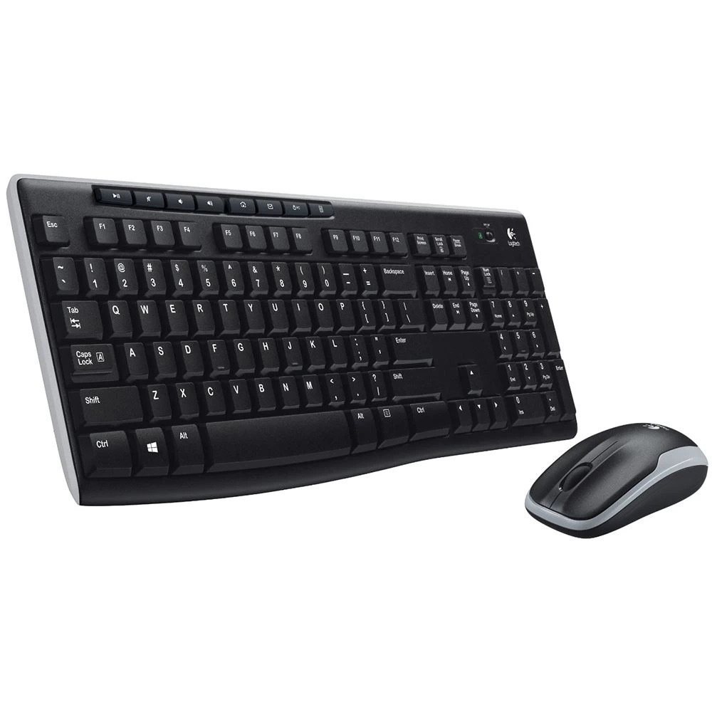 LOGITECH MK270 KABLOSUZ SET USB SİYAH 920-004525