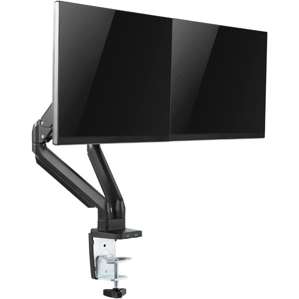 Twisted Minds TM-26 Çift Monitör Alüminyum Mekanik Yaylı USB Monitör Kolu