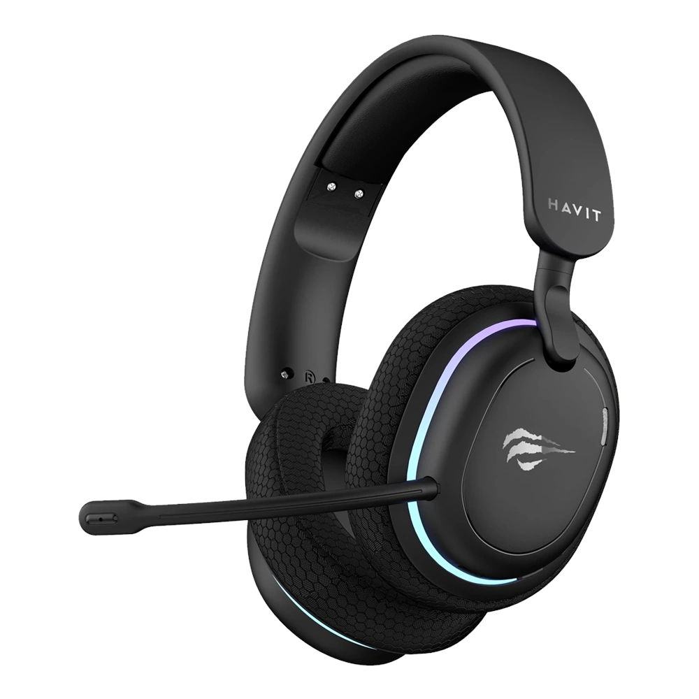HAVİT GAMENOTE FUXI-H7 RGB KABLOSUZ GAMING KULAKLIK SİYAH