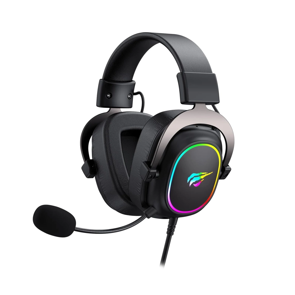 HAVİT GAMENOTE H2002P RGB 7.1 USB MİKROFONLU SİYAH GAMİNG KULAKLIK