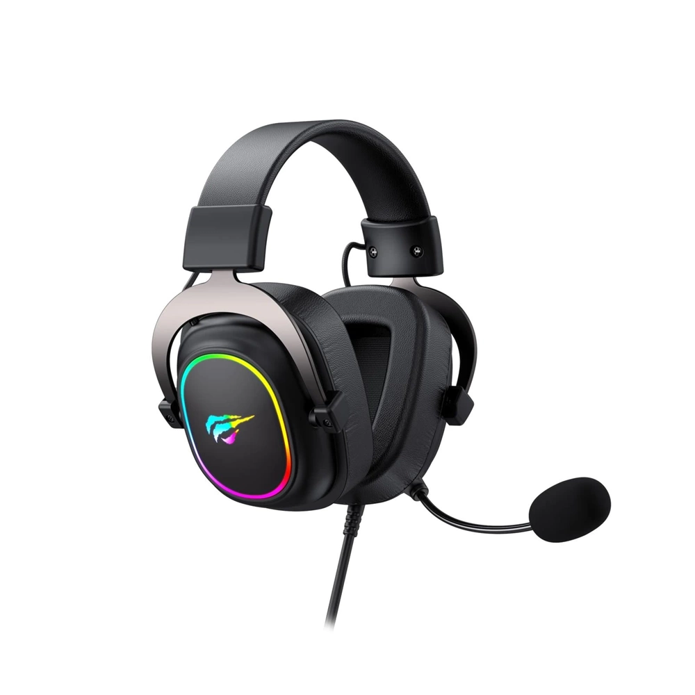 HAVİT GAMENOTE H2002P RGB 7.1 USB MİKROFONLU SİYAH GAMİNG KULAKLIK