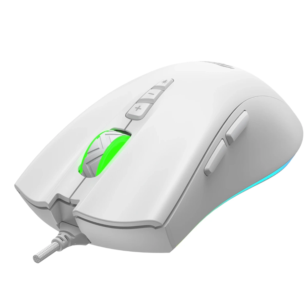 HAVİT MS1040 RGB PROGRAMLANABİLİR BEYAZ GAMİNG MOUSE