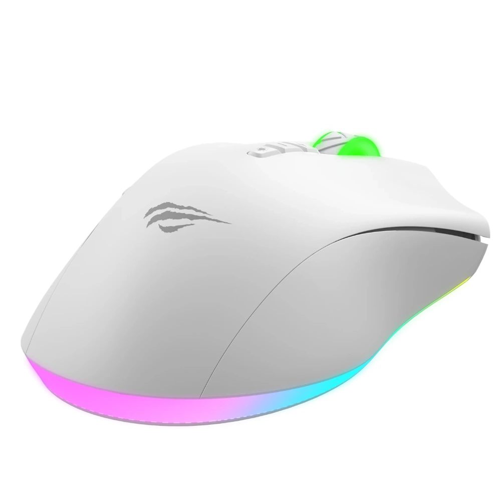 HAVİT MS1040 RGB PROGRAMLANABİLİR BEYAZ GAMİNG MOUSE