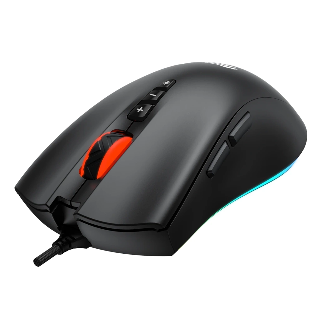 HAVİT MS1040 RGB PROGRAMLANABİLİR SİYAH GAMİNG MOUSE
