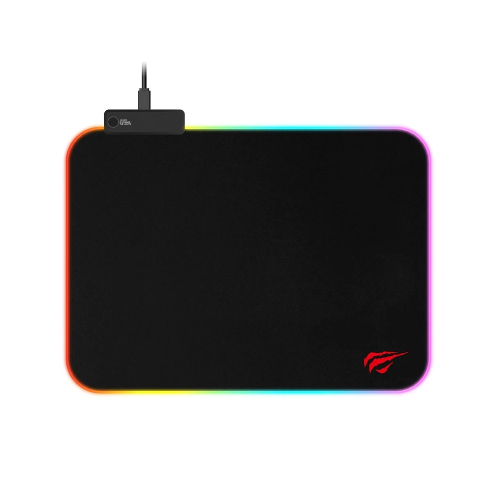 HAVİT GAMENOTE MP901 360-260 3mm RGB IŞIKLI GAMİNG MOUSE PAD