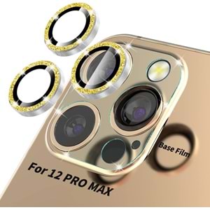 12 PRO KAMERA KORUYUCU CAM GOLD