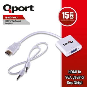 QPORT HDMI TO VGA