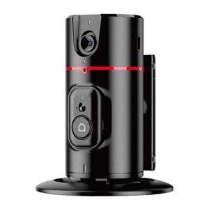 WIWU SE008 BLACK INTELLIGENT FOLLOW-UP CAMERA HEAD