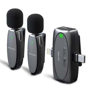 PORODO DUAL LAVALIER MICROPHONE