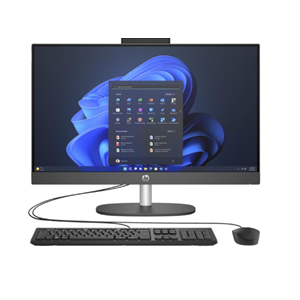 HP AIO 245 G10 9H6V2ET AMD R7-7730U 8 GB RAM 512 GB SSD 23.8 INCH DOS BLACK