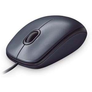 LOGITECH M100 WIRED MOUSE BLACK